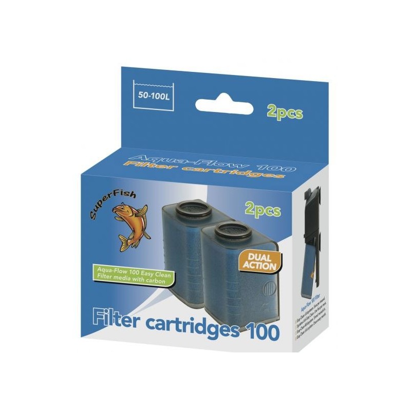 Cartouche Aqua-Flow 100 & 150 (2Pcs)