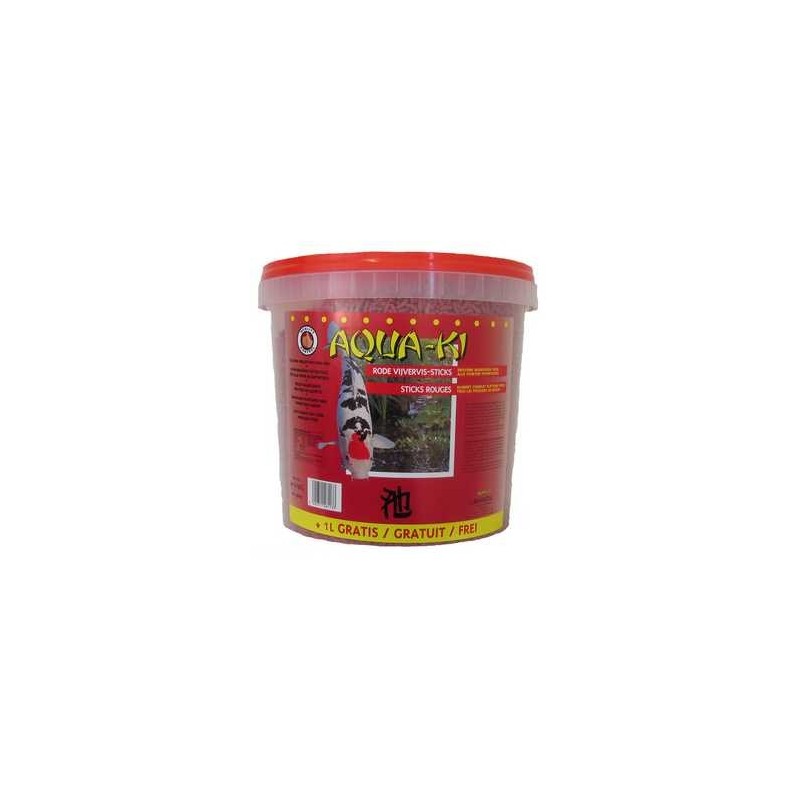 Sticks Rouges 9  1 Litres Aquaki Seau