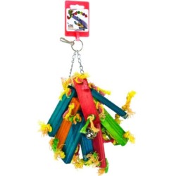 Jouet Perroquet "Tas de Bois" 25cm