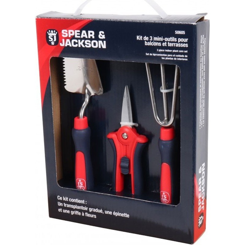 Kit de 3 Mini-Outils Balcons-Terrasses