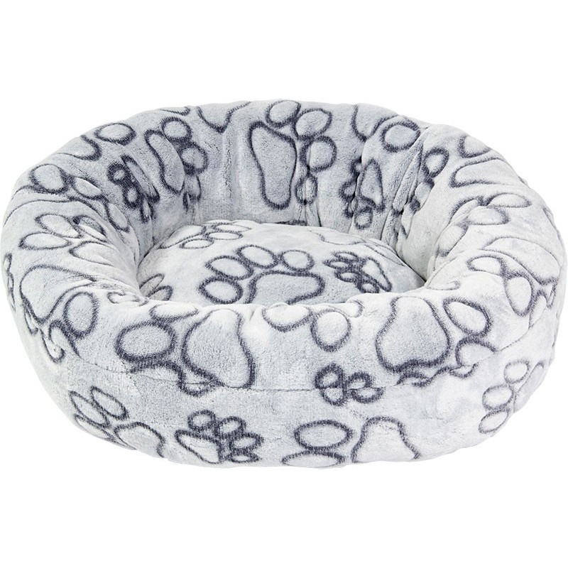 Panier rond Pattes Gris-XS 45x45x15cm