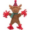 Peluche Renne de Noel  32cm + Corde
