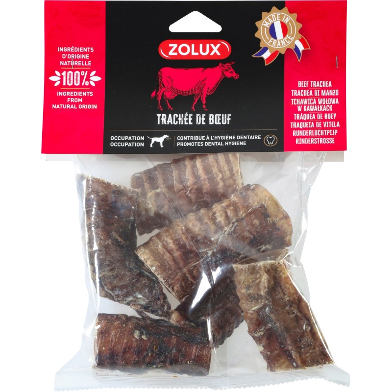 Trachée Coupée de Boeuf 7/8cm 200Gr