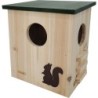 Nid Bois Ecureuil Vert 24x18x29cm