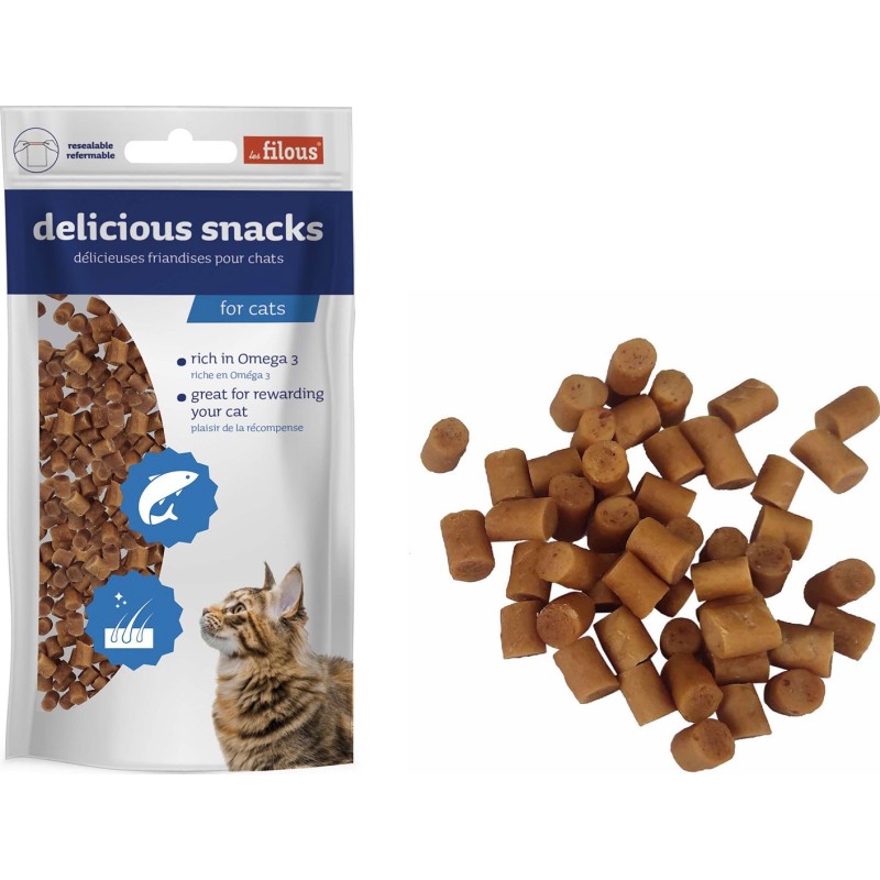 Bouchées au Saumon 50Gr