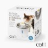 Flower Acier Fontaine Chat 3L 