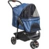 Poussette Bleu pour Chiens 87x50x107Cm