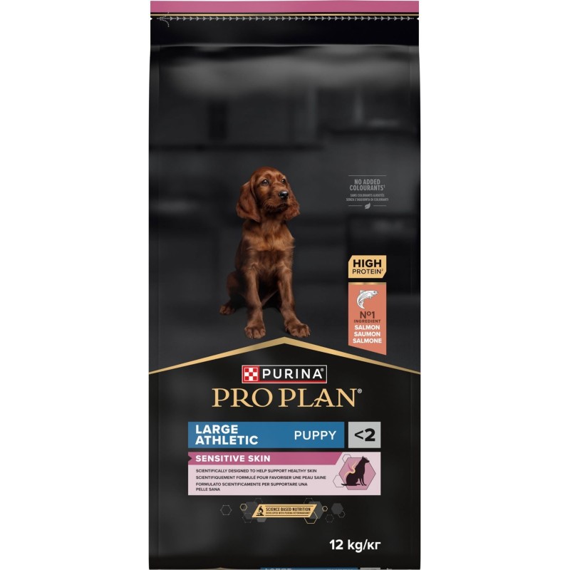 Proplan Chiot Athletic Sensitive Skin 12Kg